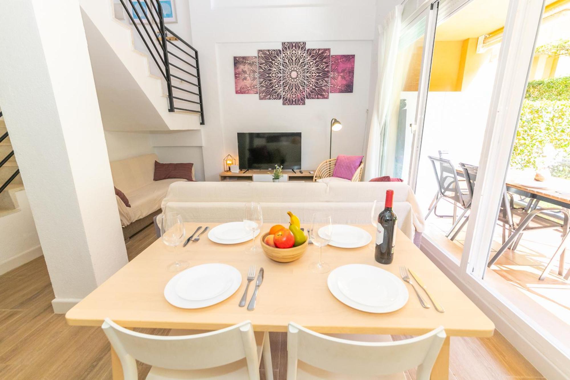 Adosado Nuevo Con Piscina, Playa, Garaje Y Jardin Los Canos De Meca Ngoại thất bức ảnh
